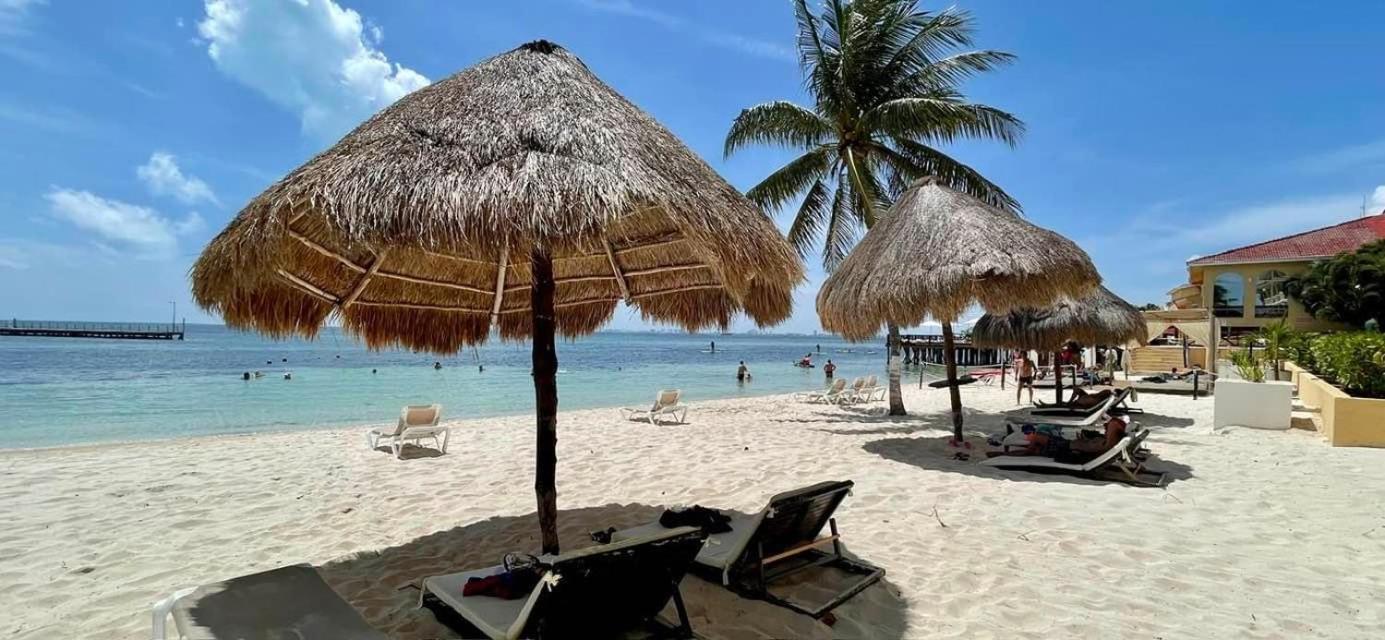 Caribbean Apartment Cancún Exterior foto